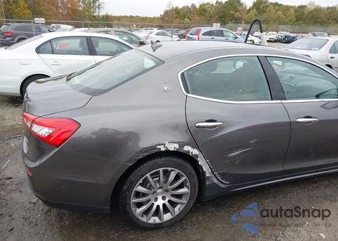 2014 Maserati Ghibli S Q4 из США, поврежденный, VIN ZAM57RTA1E1097863